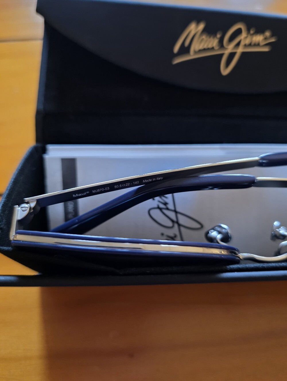 Maui Jim Wood Rose B870-03 Sunglasses New - Picture 7 of 11
